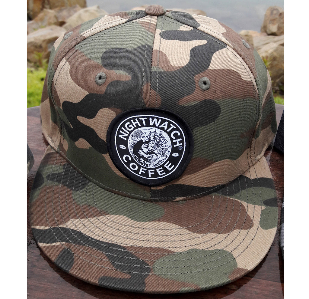 Camouflage Cotton Snapback NightWatch® Logo Hat
