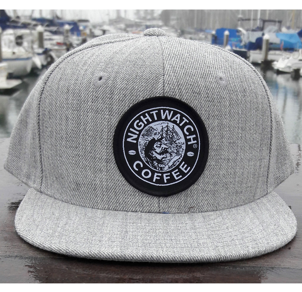 NightWatch® Heather Grey Fitted Flatbill
