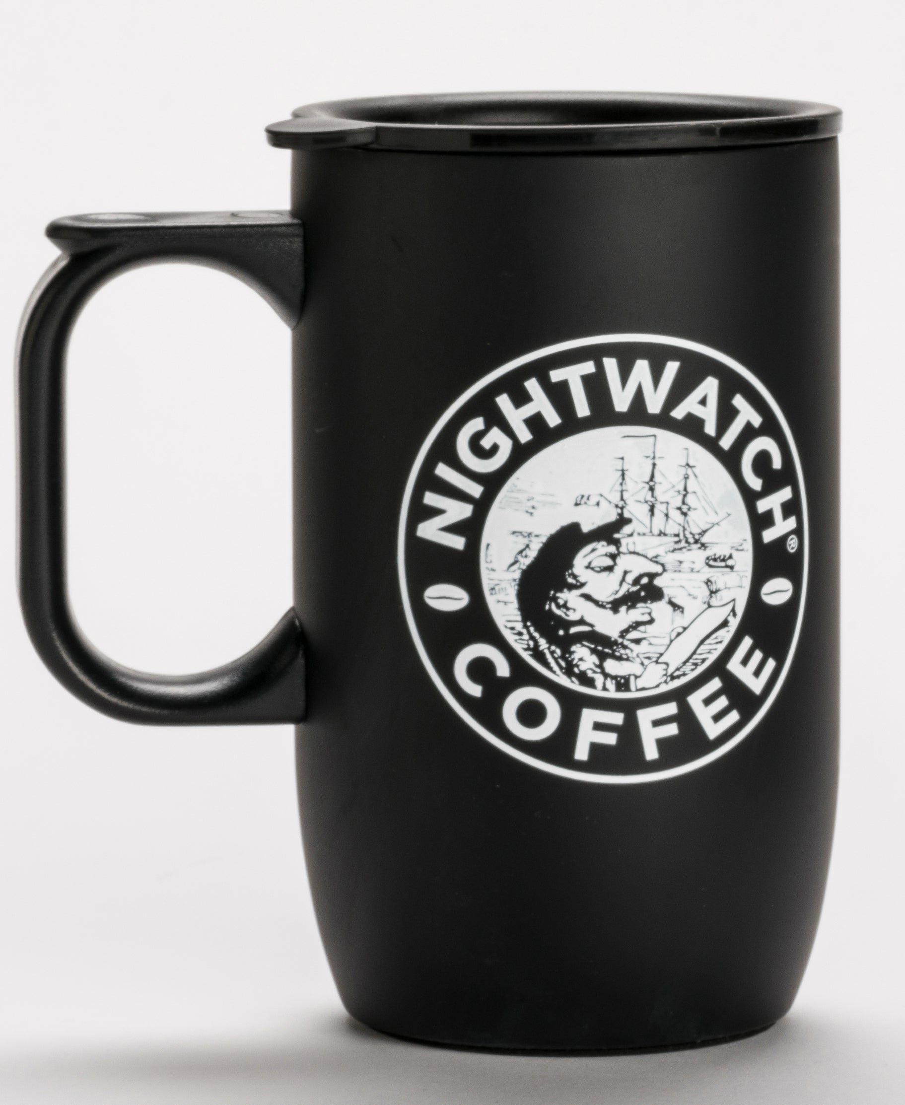 10 oz. Black NightWatch® Coffee Mug - Nightwatch Coffee Company