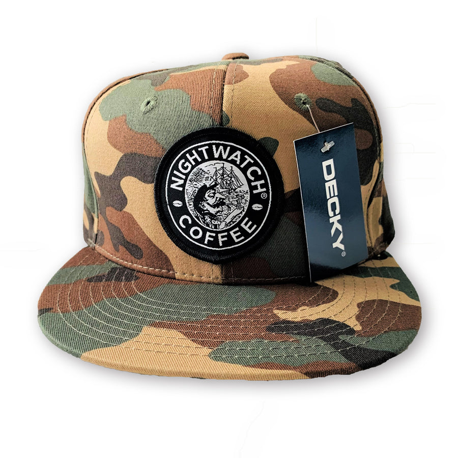 Camouflage Cotton Snapback NightWatch® Logo Hat