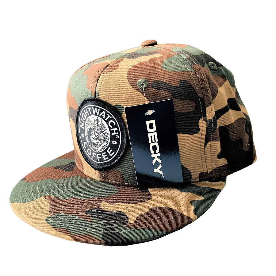 Camouflage Cotton Snapback NightWatch® Logo Hat
