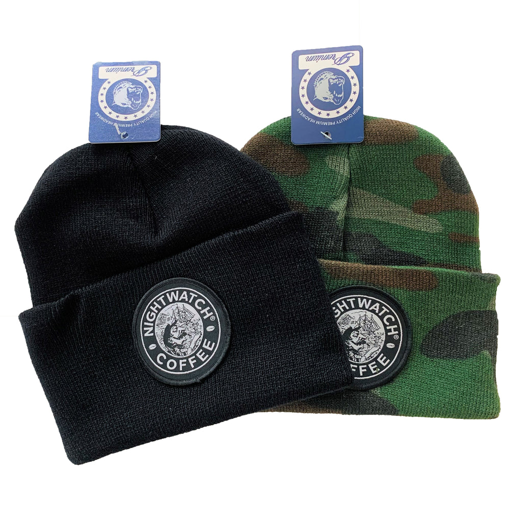 NightWatch® Coffee Logo Beanies